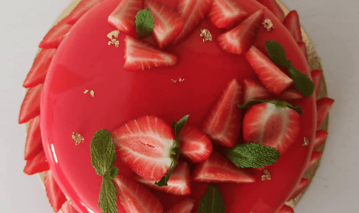 gateau artisanal enfant fraise